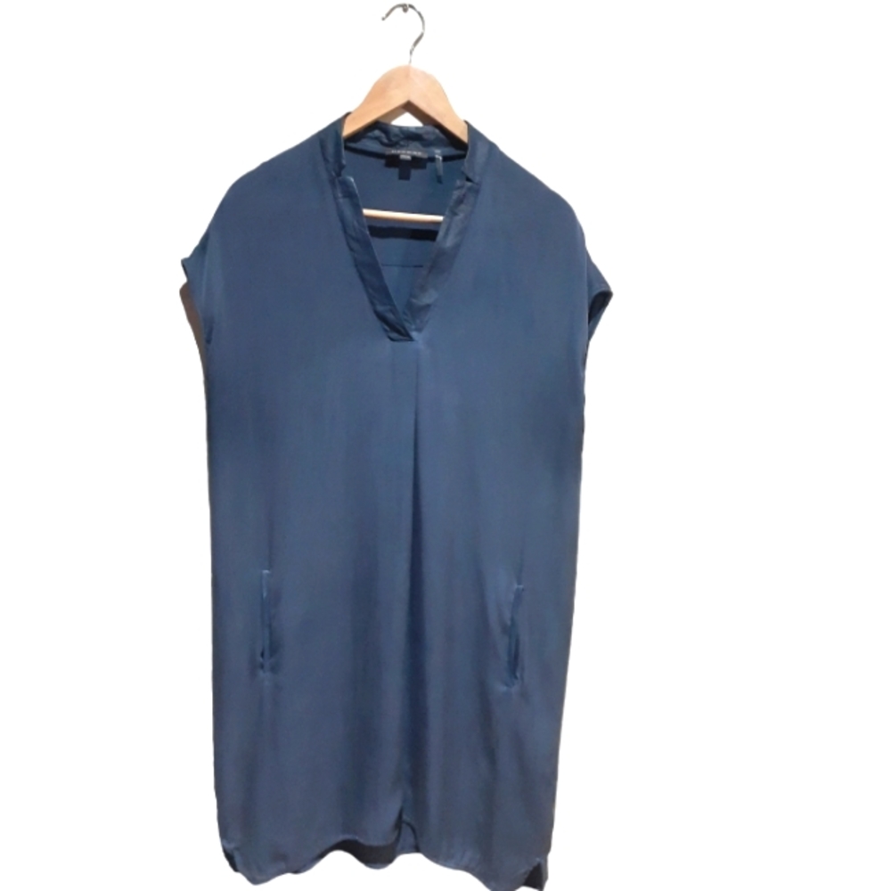 REPEAT Cashmere Women's Silk Blend Shift Dress Size XL